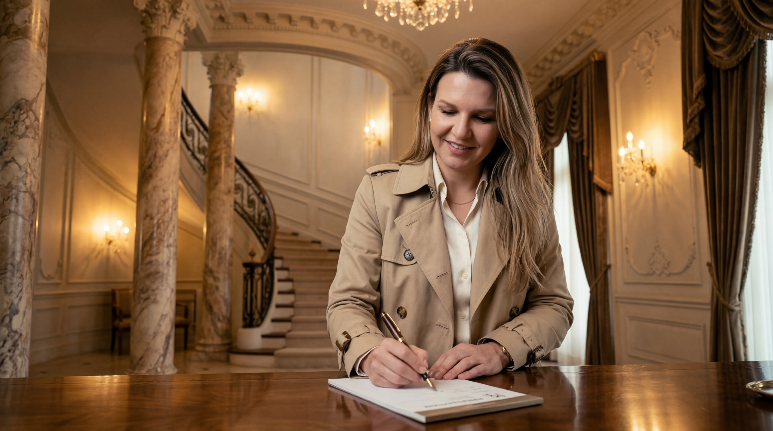 A warm and inviting modern medical office interior.